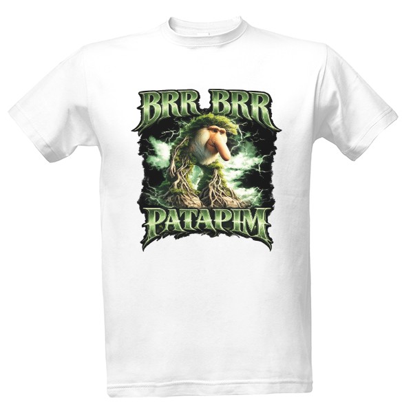 Tričko s potiskem Brr Brr Patapim