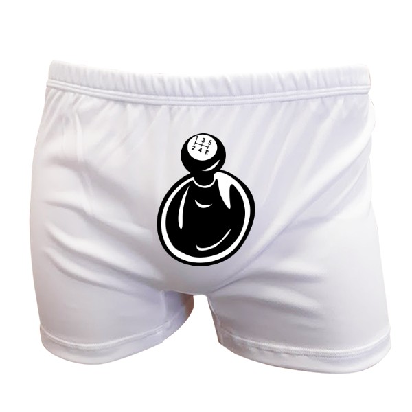 Trenýrky s potiskem Řádící páka s manžetou